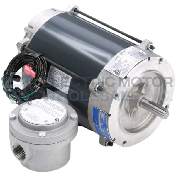 Image for 1/4HP MARATHON 1725RPM 56C EPNV 3PH EXPLOSION PROOF CHEM DUTY MOTOR G827
